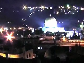 Mescidi Aksanin üzerine inen nur3 - www.islamyeri.com