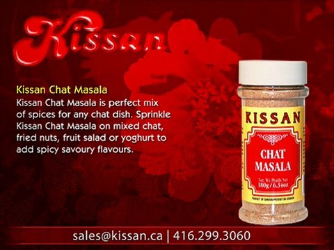 Kissan.ca Chat Masala | Authentic East Indian Spices Oils Dairy Products