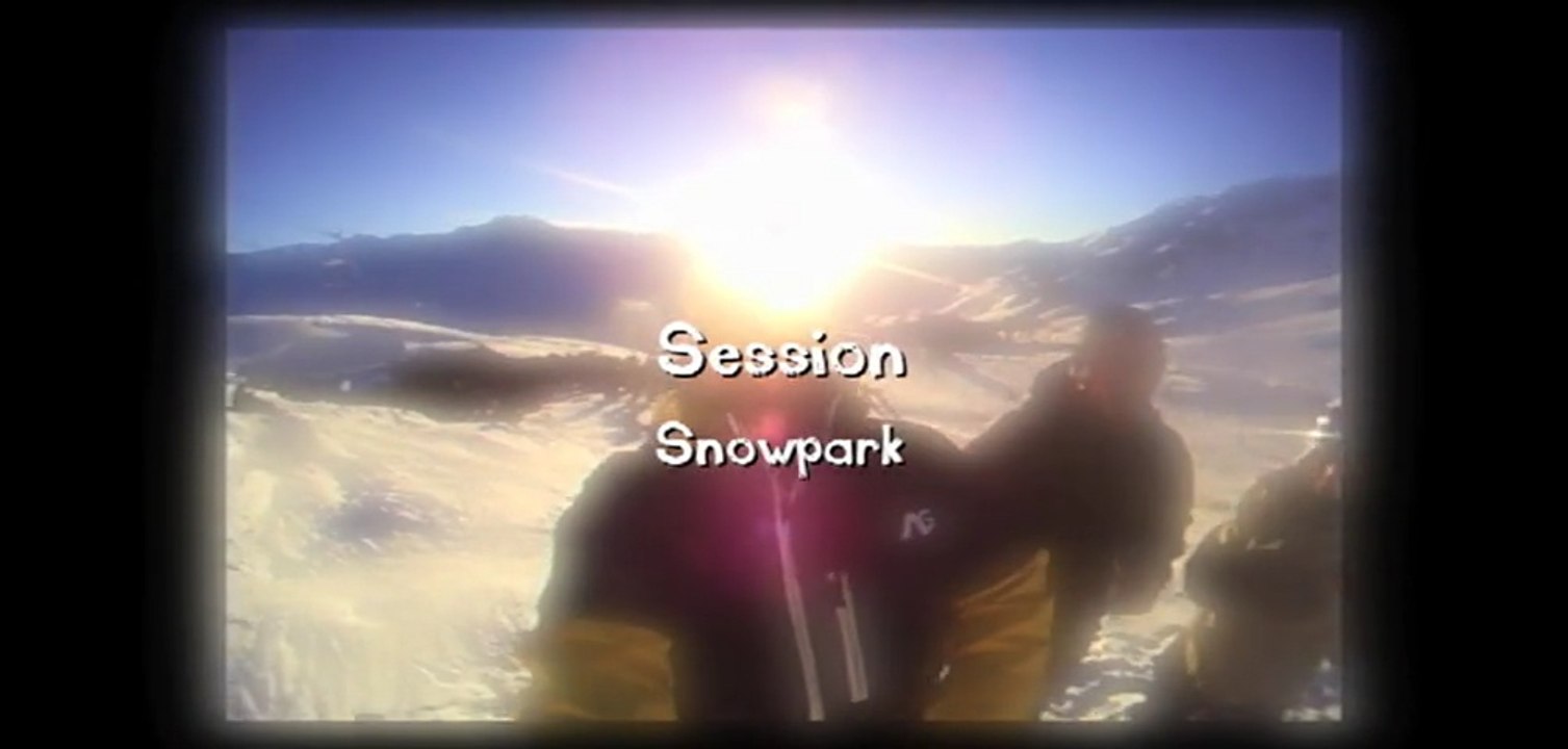 Val Thorens : 2011/01 "snowpark"