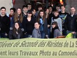 Travaux et Expo Photo des Elèves des Maristes de La Seyne au Comoedia Café