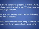Video Transitions And Their Importance In Evaluating Video Editing Software