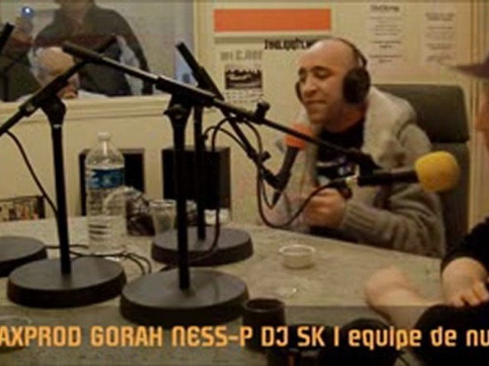 L'équipe de nuit "Featuring" l'émission du 18/03/2011 aperçu freestyle lax rap algerien