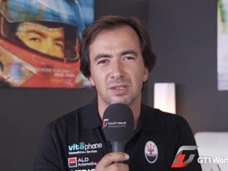 GT1 VII prerace interview Miguel Ramos