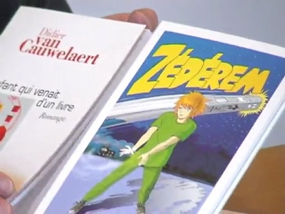 DIDIER VAN CAUWELAERT L'enfant qui venait d'un livre