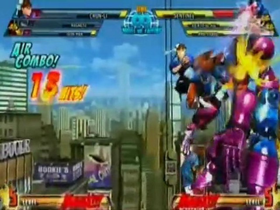 MvC3 Chun-Li Combo Video