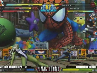 BIONIC ARM! Marn Vs Combofiend - FR XIV MVC3 Singles