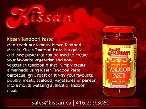 Kissan.ca Tandoori Paste | Authentic East Indian Spices Oils Dairy Products