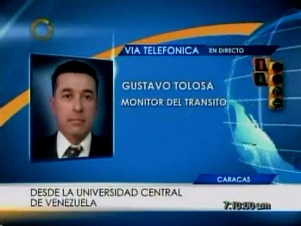 Cerradas 3 vías de la UCV