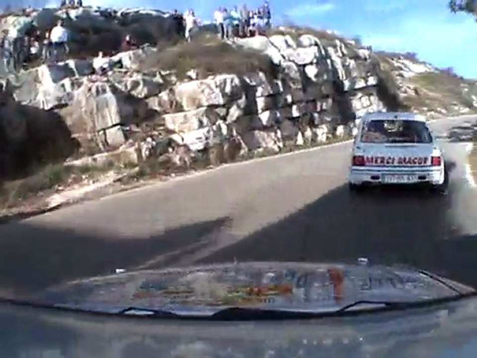 rallye de Vence 2010 ES1 montée du col de VENCE