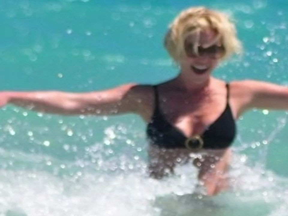 Exklusiv: Katherine Heigl am Strand