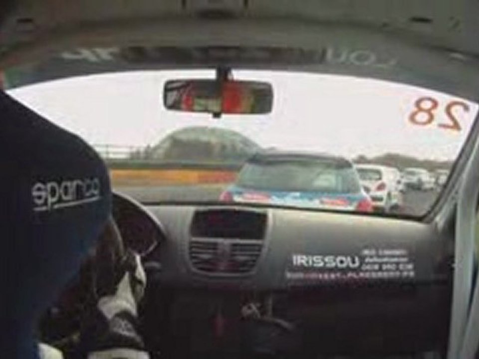 Rencontres Peugeot Sport Nogaro 2011 ONBOARD IRISSOU