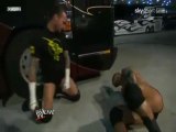 CM Punk taunts Orton during his match (WWE Raw 3/21/11)