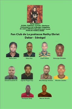 La poetesse Nathy Ebriet presente Fan Dakar Senegal 2