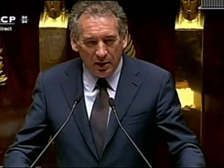 François Bayrou sur l'intervention des forces armées en Libye