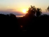 Sonnenuntergang Altos Paraguay bei San Bernadino