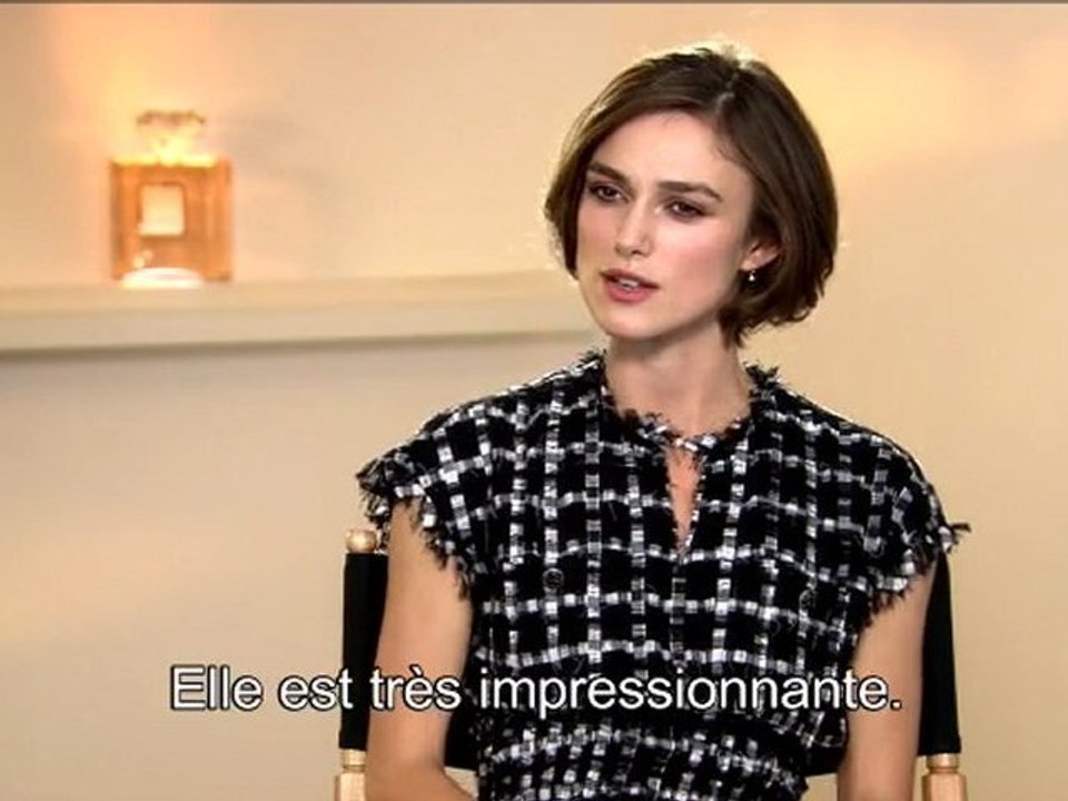 Keira Knightley en interview - Coco Mademoiselle Chanel 2011