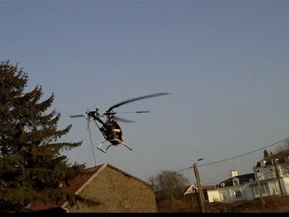 Align T-rex 500 cool flight