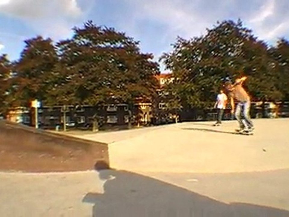 Skate In Liège - à Maas en faite... Arnaud qui bs crook le ledge