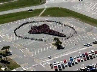 Nasa launches human space shuttle