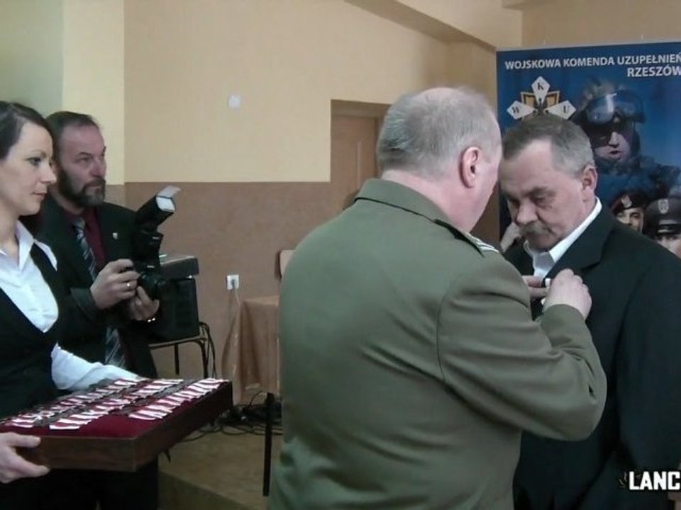 Wręczenie srebrnych medali