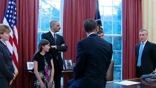 President Obama Meets the SAVE Award Winner