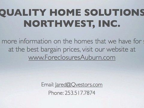 Bargain properties in Auburn Washington