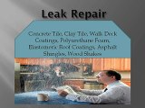 Roofing Glendale AZ - Waterproofing Glendale AZ, Leak Repair