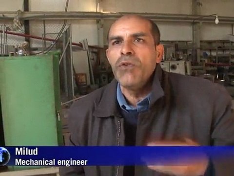 Journalists visit bombed base outside Tripoli
