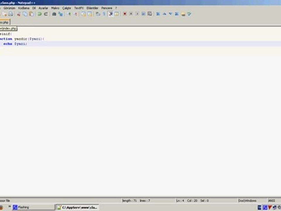 PHP n