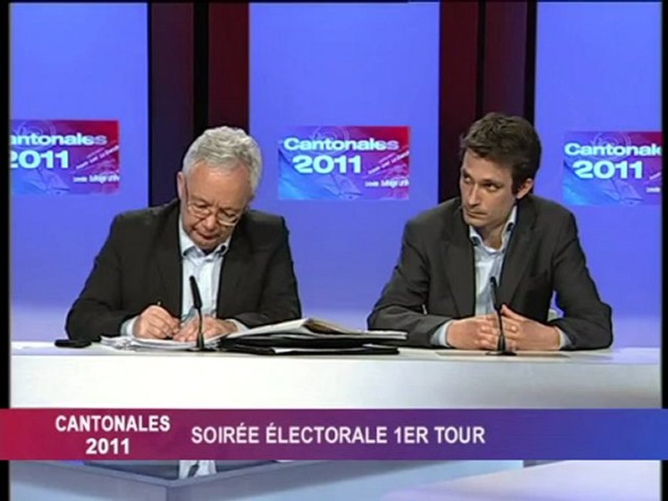CANTONALES 2011 Soirée du 1er tour 6/6
