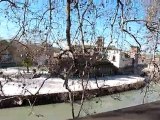 Isola Tiberina, la isla en el medio del Tiber