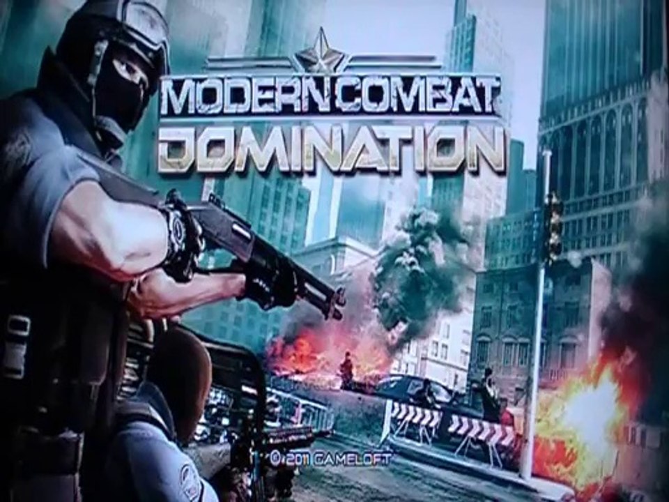 First Level - Only - Modern Combat : Domination - PSN