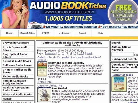 Christian Audio Books