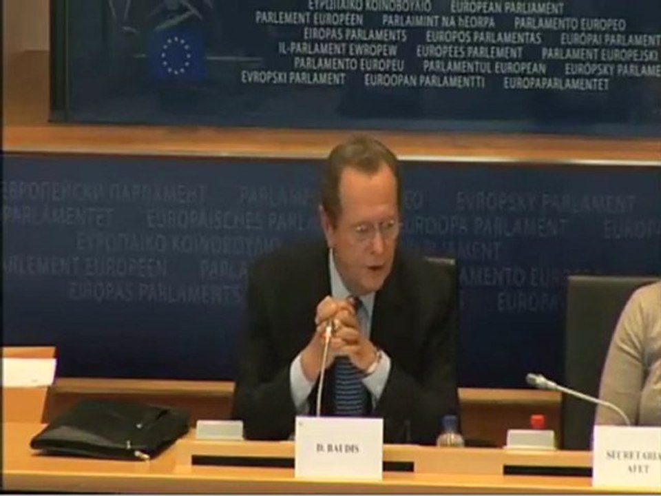 commission AFET Catherine Ashton Dominique Baudis Libye Union pour la Méditerranée 23-03-2011