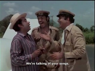 Bombay To Goa Funny Scenes - Mehmood Meets Kishore Kumar