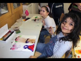 Artistes à l'école, premier diaporama.