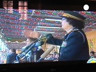 Reacciones opuestas en Libia al nuevo discurso de Gadafi