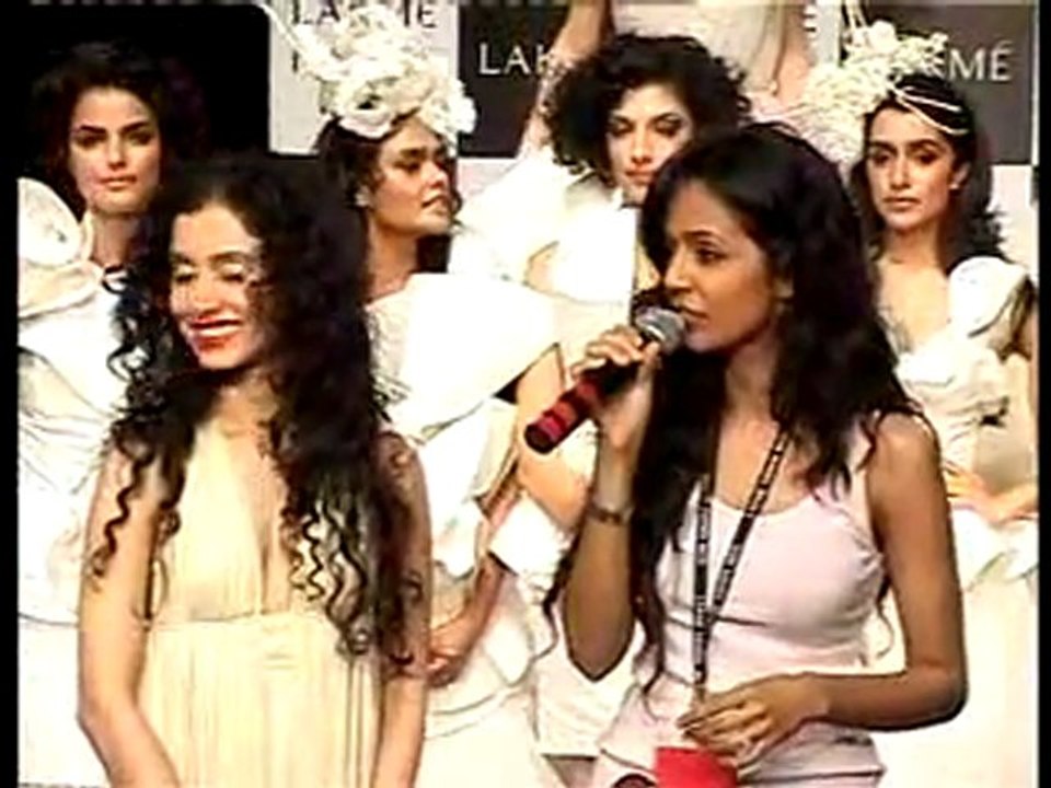 LAKME FASHION WEEK Gauri Nainika Show