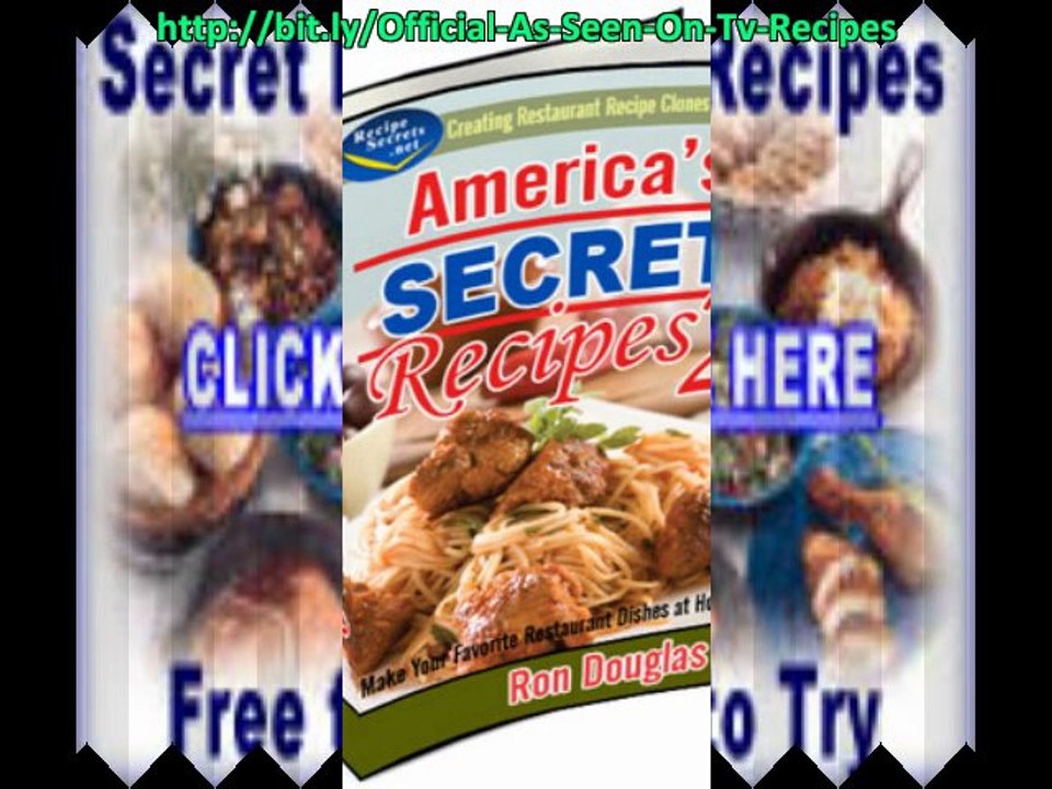 Copycat restaurant recipes secrets