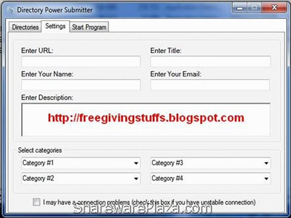 Power Directory Submitter - powerful sumission tool