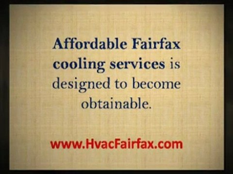 Affordable Fairfax cooling services: Spend less by incorporating Simple Adjustments to your Equipments