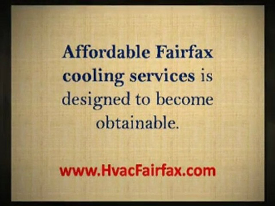 Affordable Fairfax cooling services: Spend less by incorporating Simple Adjustments to  your Equipments