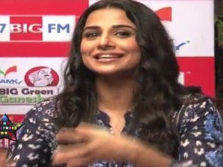 Vidya Balan On Eco Friendly Ganesh Idol