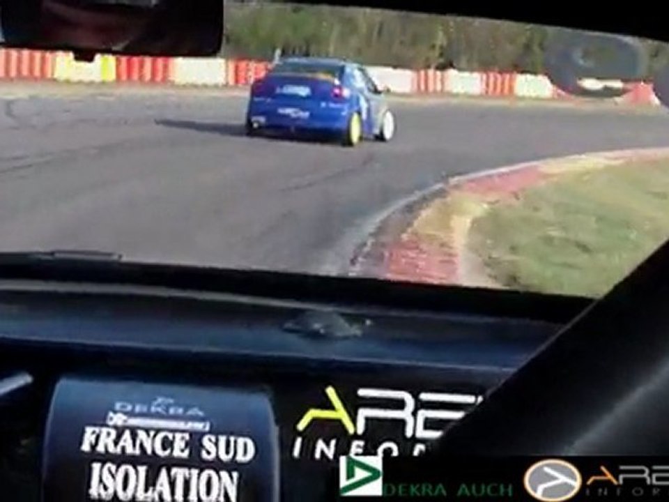 Coupe de france des circuits 2011 Ludovic Labédan clio cup