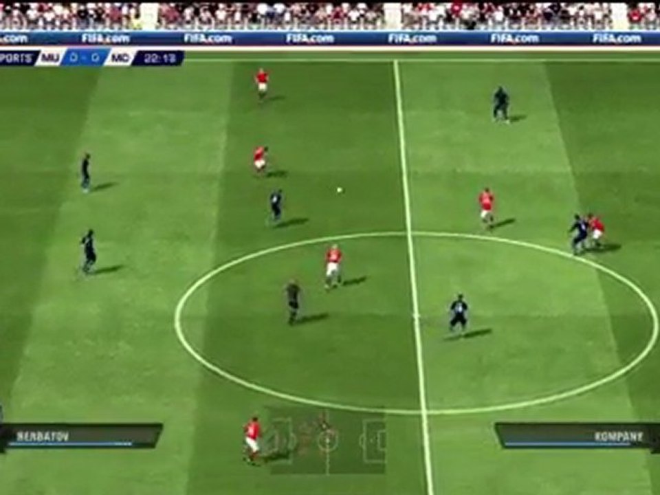 FIFA 11 Gameplay (PS3)_ Manchester United vs Manchester City