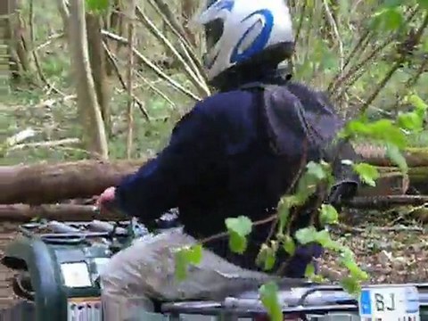 Quad Lolo Balade en foret