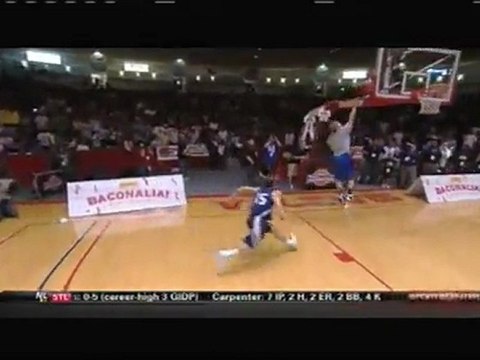 Jacob Tucker Dunks NCAA Dunk Contest