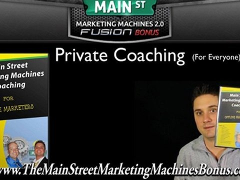 Main Street Marketing Machines 2 Bonus
