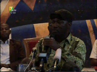 Conférence de Presse de M. Blé Goudé Charles