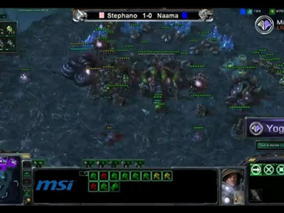 Match SC2 : Stephano (Z) vs Naama (T)